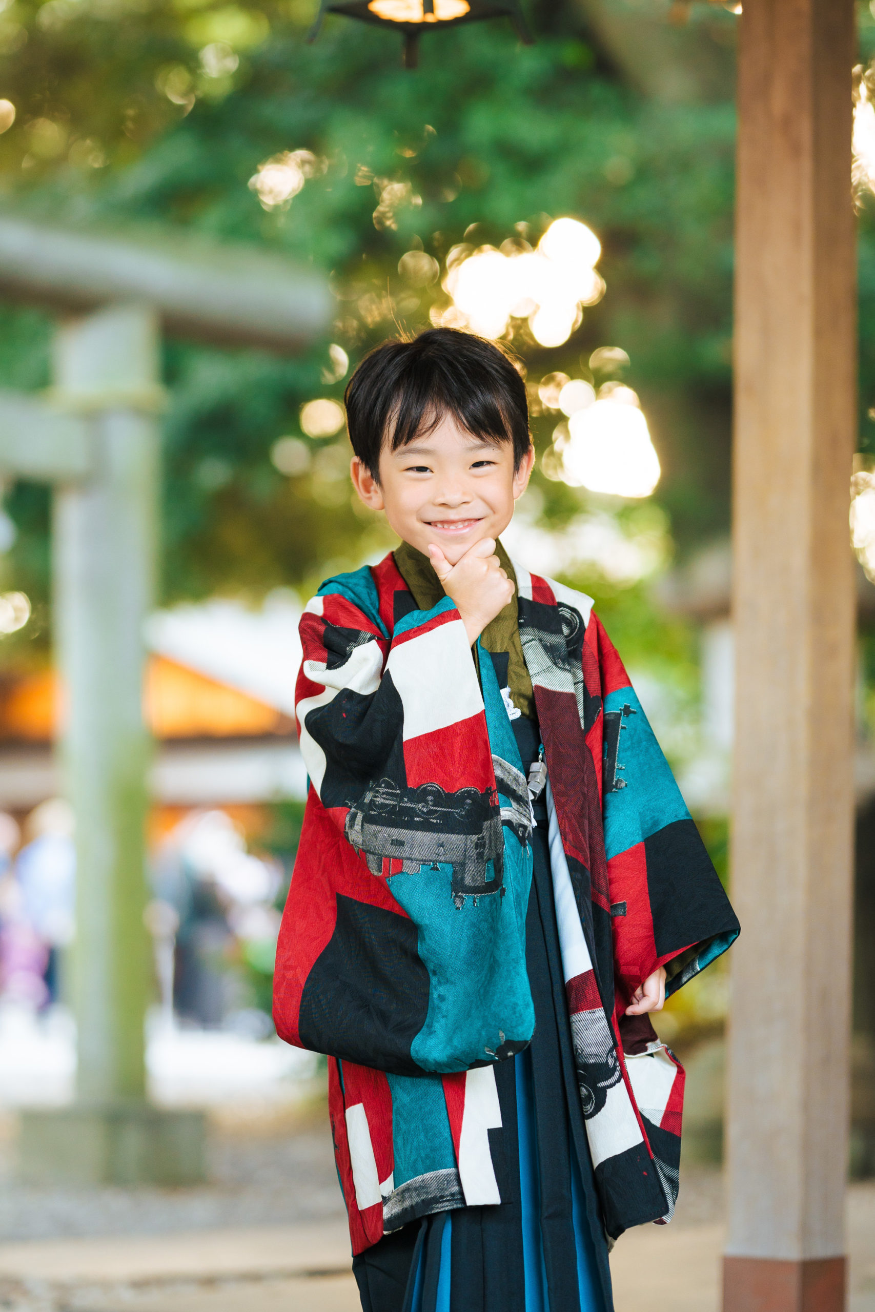 七五三着付けサンプル